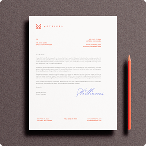 Picture of  Letterhead