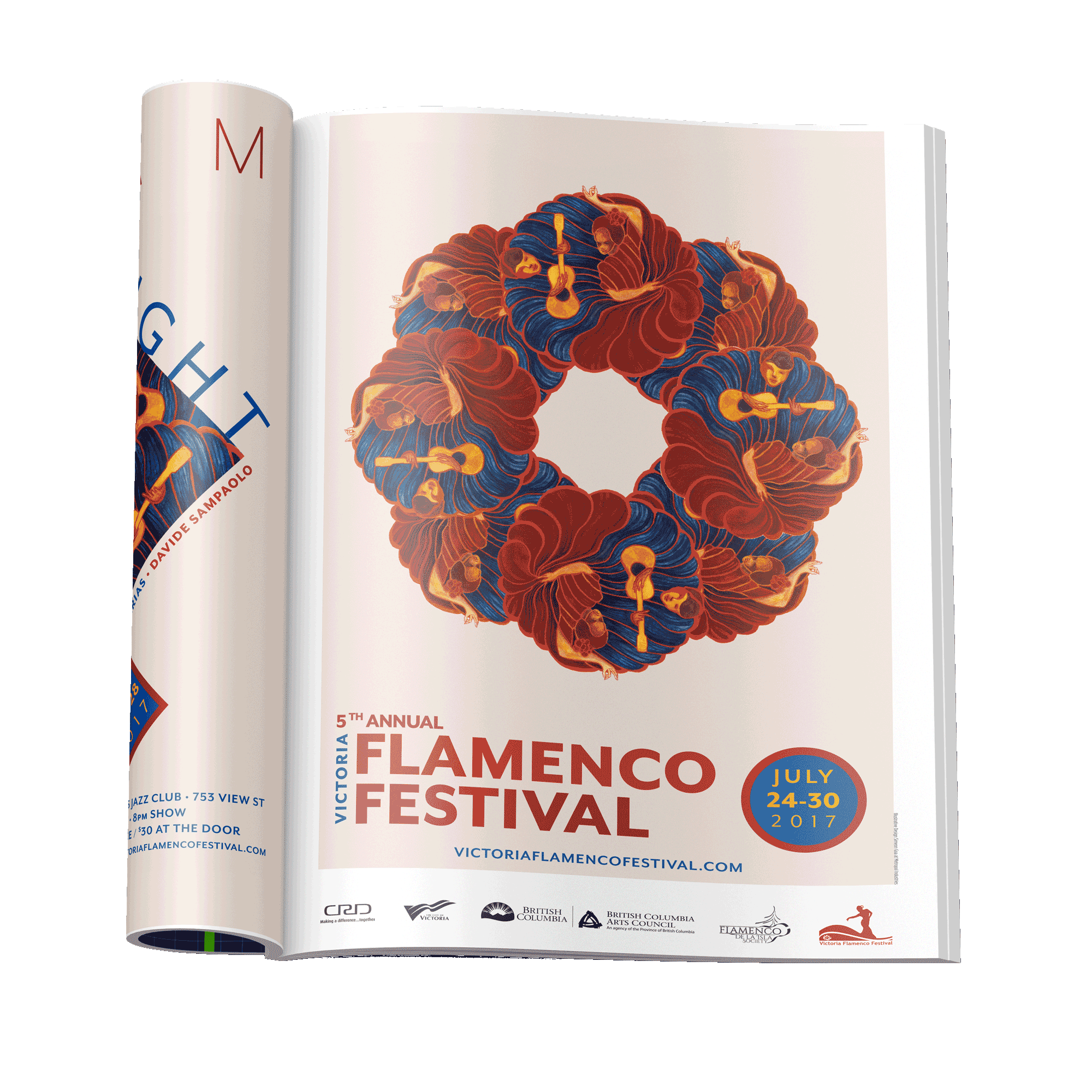 Custom printed magazine